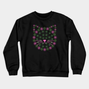 Christmas cat Crewneck Sweatshirt